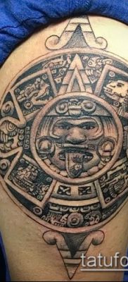 Aztec tatoveringsfoto - 01062017 - eksempel - 025 Aztec tatovering