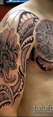 Aztec tatoveringsfoto - 01062017 - eksempel - 027 Aztec tatovering