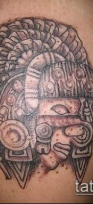 Foto af Aztec -tatovering - 01062017 - eksempel - 028 Aztec -tatovering