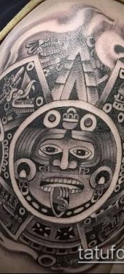 Aztec tatoveringsfoto - 01062017 - eksempel - 058 Aztec tatovering