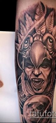 Aztec tatoveringsfoto - 01062017 - eksempel - 059 Aztec tatovering