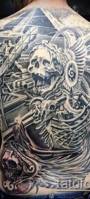 Aztec tatoveringsfoto - 01062017 - eksempel - 067 Aztec tatovering