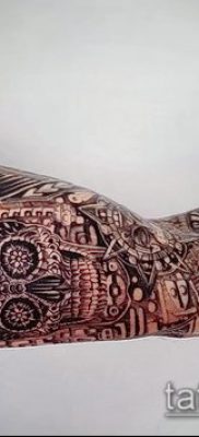 Aztec tatoveringsfoto - 01062017 - eksempel - 078 Aztec tatovering