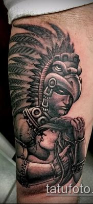 Aztec tatoveringsfoto - 01062017 - eksempel - 080 Aztec tatovering