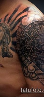 Aztec tatoveringsfoto - 01062017 - eksempel - 081 Aztec tatovering