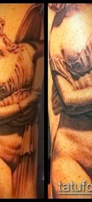 fotó tetoválásról Aphrodite (Vénusz) (tetoválás Vénusz) (érték) - példa rajz - 025