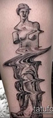 fotó tetoválásról Aphrodite (Vénusz) (tetoválás Vénusz) (érték) - példa rajz - 018