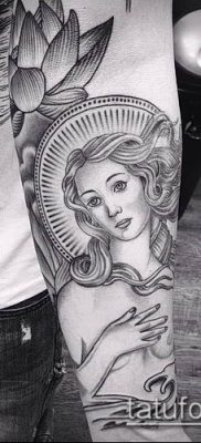 fotó tetoválásról Aphrodite (Vénusz) (tetoválás Vénusz) (érték) - példa rajz - 013