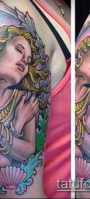 fotó tetoválásról Aphrodite (Vénusz) (tetoválás Vénusz) (érték) - példa rajz - 004