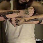 Снимка на рисунката Tattoo AK -47 29.10.2018 №023 -Tattoo AK -47 -
