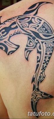 снимка на татуировка акула чук с дата 25.09.2017 г. №008 - татуировка акула чук -