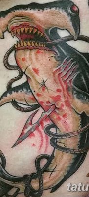 снимка на татуировка акула чук с дата 25.09.2017 г. №010 - татуировка акула чук -