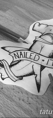 снимка на татуировка акула чук с дата 25.09.2017 г. №017 - татуировка акула чук -