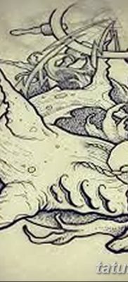 снимка на татуировка акула чук с дата 25.09.2017 г. №036 - татуировка акула чук -