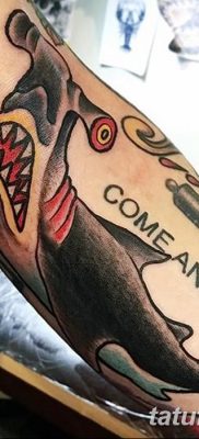 снимка на татуировка акула чук с дата 25.09.2017 г. №057 - татуировка акула чук -