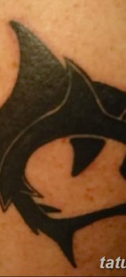 снимка на татуировка акула чук с дата 25.09.2017 г. №067 - татуировка акула чук -