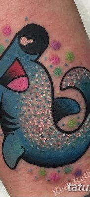 снимка на татуировка акула чук с дата 25.09.2017 г. №083 - татуировка акула чук -