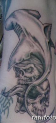 снимка на татуировка акула чук с дата 25.09.2017 г. №086 - татуировка акула чук -