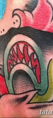 снимка на татуировка акула чук с дата 25.09.2017 г. №093 - татуировка акула чук -
