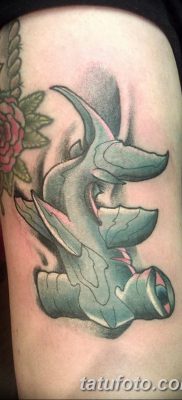 снимка на татуировка акула чук с дата 25.09.2017 г. №099 - татуировка акула чук -