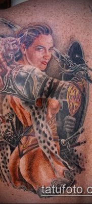 снимка на Amazon татуировка (значение) - пример за интересен дизайн на татуировка - 049