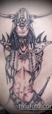 снимка на Amazon татуировка (значение) - пример за интересен дизайн на татуировка - 045