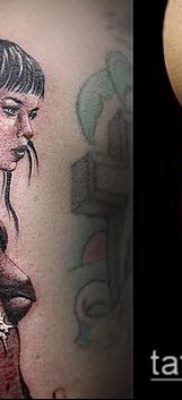 снимка на татуировката на Amazon (значение) - пример за интересен дизайн на татуировка - 043