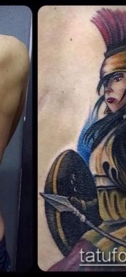 снимка на Amazon татуировка (значение) - пример за интересен дизайн на татуировка - 040