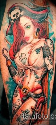 снимка на Amazon татуировка (значение) - пример за интересен дизайн на татуировка - 037