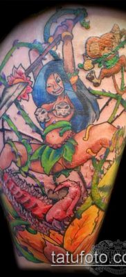 снимка на Amazon татуировка (значение) - пример за интересен дизайн на татуировка - 034