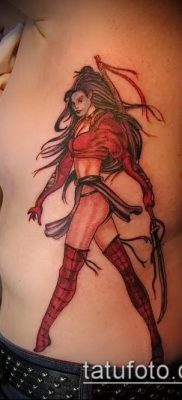 снимка на Amazon татуировка (значение) - пример за интересен дизайн на татуировка - 026