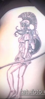 снимка на татуировката на Amazon (значение) - пример за интересен дизайн на татуировка - 014