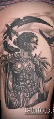 снимка на Amazon татуировка (значение) - пример за интересен дизайн на татуировка - 012