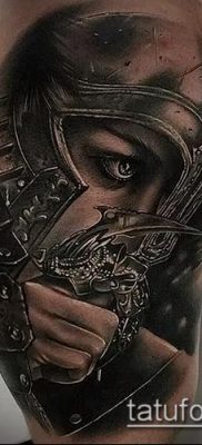 снимка на Amazon татуировка (значение) - пример за интересен дизайн на татуировка - 011