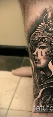 снимка на татуировката на Amazon (значение) - пример за интересен дизайн на татуировка - 008