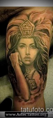 снимка на татуировката на Amazon (значение) - пример за интересен дизайн на татуировка - 006