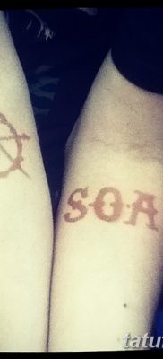 фото татуировка анархия 05.09.2017 №092 - татуировка анархия -