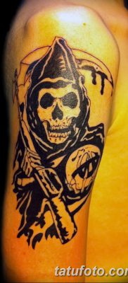 фото татуировка анархия 05.09.2017 №093 - татуировка анархия -