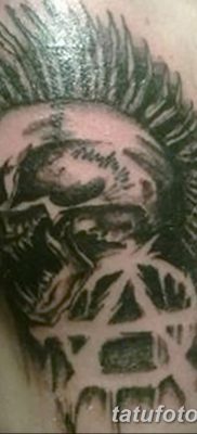 фото татуировка анархия 05.09.2017 №001 - татуировка анархия -