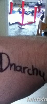 фото татуировка анархия 05.09.2017 №004 - татуировка анархия -