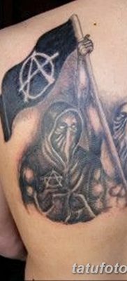 фото татуировка анархия 05.09.2017 №007 - татуировка анархия -