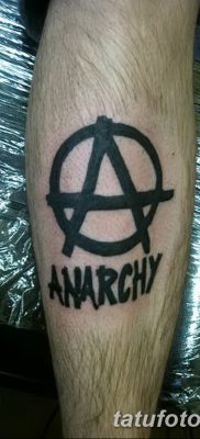 фото татуировка анархия 05.09.2017 №008 - татуировка анархия -