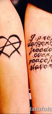 фото татуировка анархия 05.09.2017 №020 - татуировка анархия -