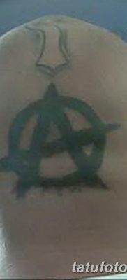 фото татуировка анархия 05.09.2017 №055 - татуировка анархия -