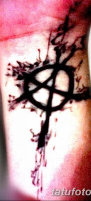 фото татуировка анархия 05.09.2017 №056 - татуировка анархия -