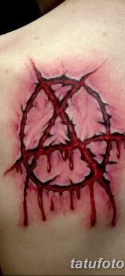 фото татуировка анархия 05.09.2017 №057 - татуировка анархия -