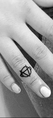 фото татуировка анархия 05.09.2017 №068 - татуировка анархия -
