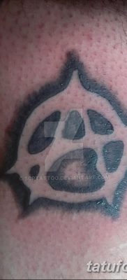 фото татуировка анархия 05.09.2017 №087 - татуировка анархия -