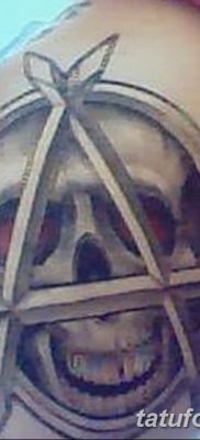 фото татуировка анархия 05.09.2017 №090 - татуировка анархия -