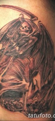 снимка на татуировката ангел на смъртта от 28.10.2017 г. №003 - татуировка на ангел смърт -